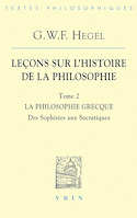 Leçons sur l'histoire de la philosophie II